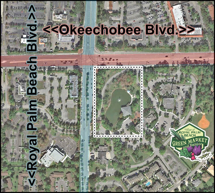 The RPB Green Market is located at the corner of Okeechobee and Royal Palm Beach Blvd.
